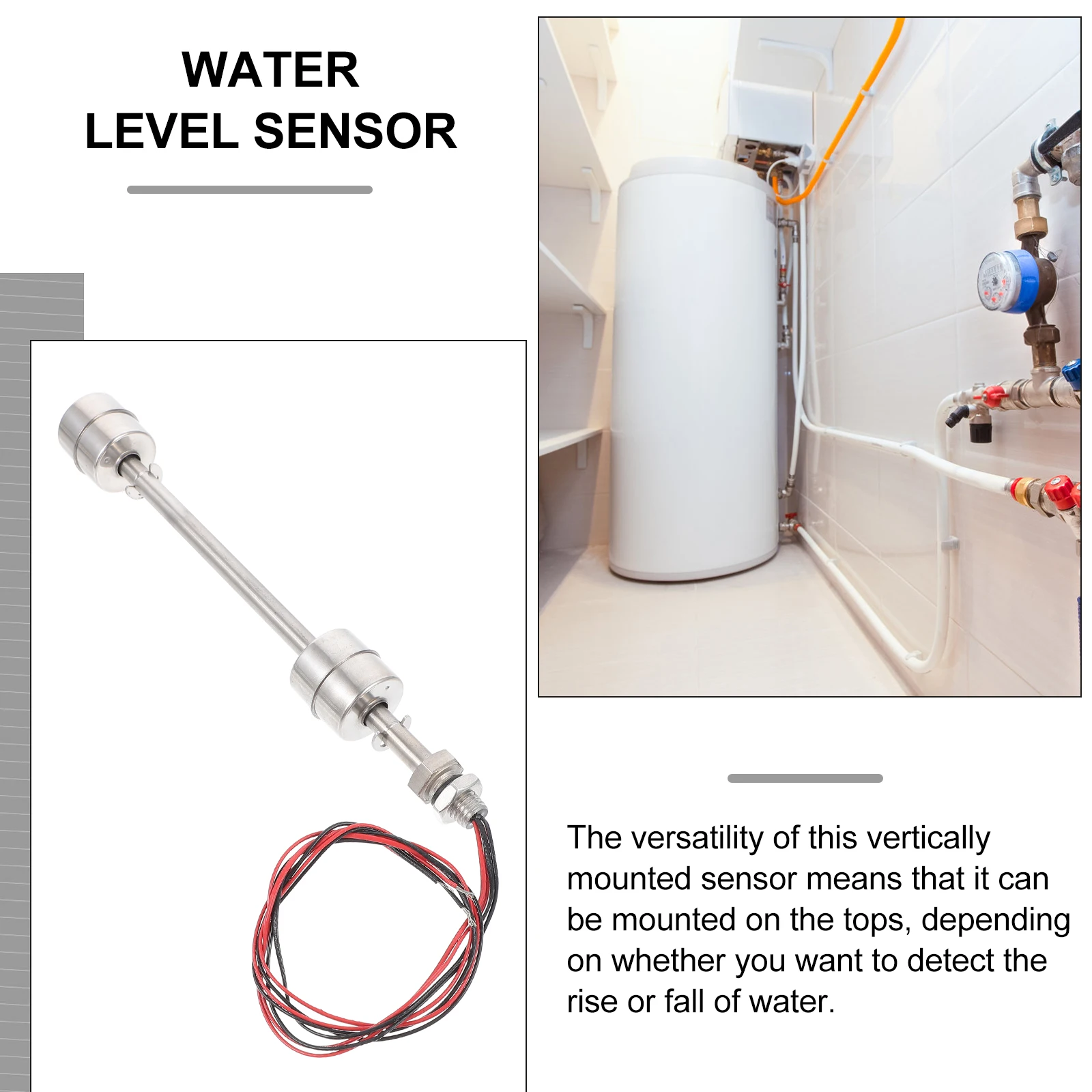 

Water Level Switch Float Tank Sensors Gauge Indicator Small Lampshade Floating for Select