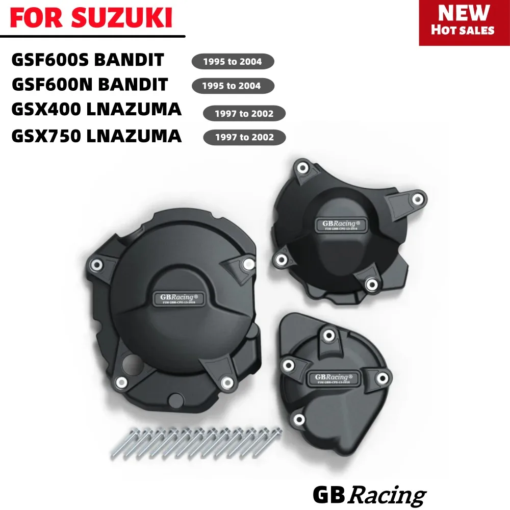 

GBRacing GSF600S 1995-2004 GSX750 LNAZUMA 1997-2002 SUZUKI Body and Frame, Motorcycle Accessories Clutch Engine Protective Cover