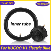 For KUGOO V1 Electric Bike Accessories 14x2.125 Inner Tube 14 Inch    Camera E- Baby Carriage Parts