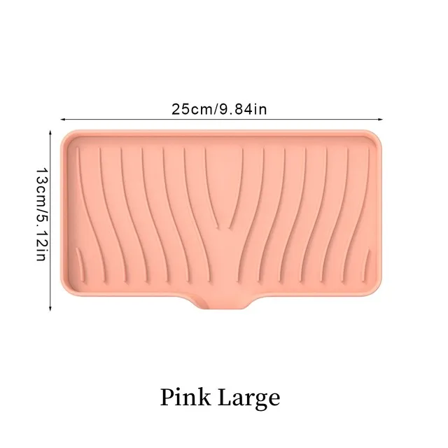 1-Pack Siliconen Afvoer Zeepkist Keuken Badkamer Antislip Gootsteen Lade Creatieve Wastafel Zeepbakje Gratis punch Afvoerrek