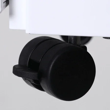 Mobiler Aktenschrank mit 3 Schubladen unter dem Schreibtisch, Büro, vielseitiger Aufbewahrungsschrank für Letter-/A4-Dateien, 5-Rad-Design, kippsicher – Detail 6
