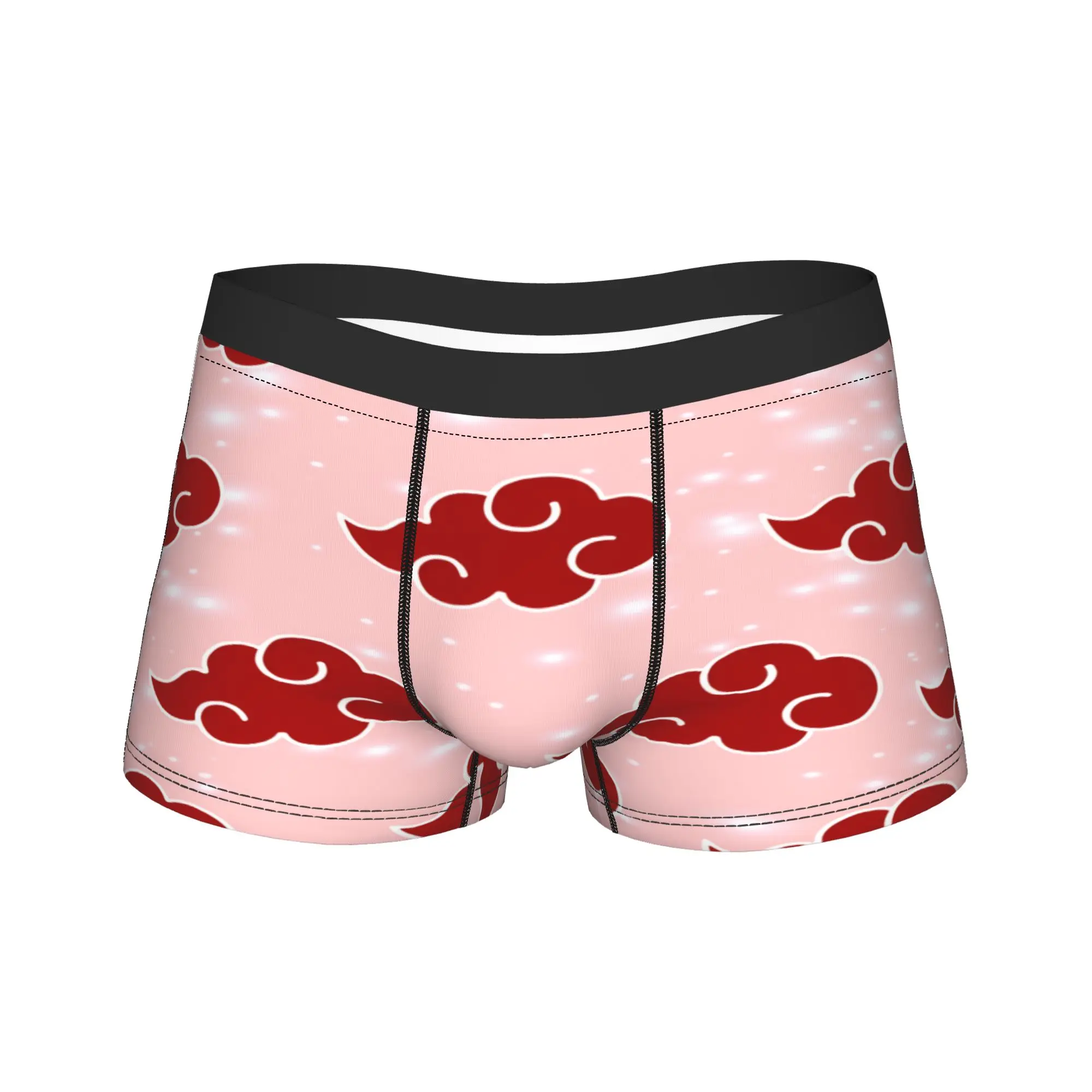 

Akatsukis Japan Anime Underwear Design Boxershorts Hot Sale Men Underpants Breathable Boxer Brief Birthday Present