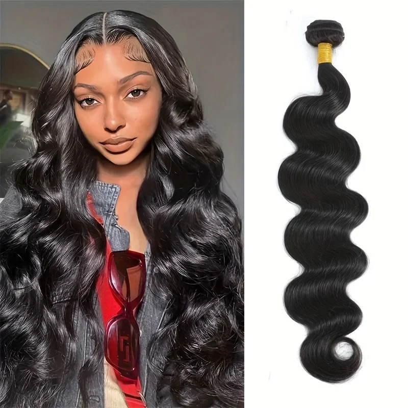 

Перуанские пучки человеческих волос объемной волны, объемные волны, 1 шт., только пучки человеческих волос для женщин, натуральный черный цвет