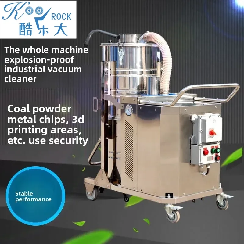 

Explosion-Proof Industrial Vacuum for Heavy Dust: ATEX Certified 220V/380V Combustible Dust Collector for Factories & Workshops