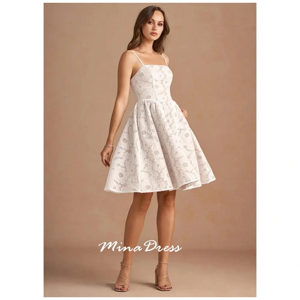 

Mina Removable Thin Shoulder Strap Prom Luxury Dress for Wedding Guests Customized Pocket Womens Dresses for Special Occasions
