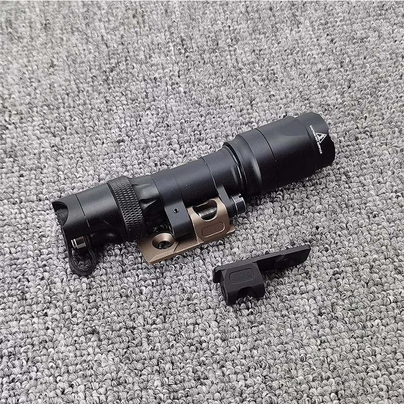 Tactical 45° Off Set Mlok Mount For M340C M640DF M640V-DF M600DF Weapon Light Mount For M-LOK Picatinny Rail