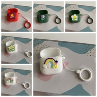 flower Earphone Cover For Soundcore V20i/ V30i/P41i /AeroFit Pro /AeroFit 2 /AeroFit Pro Case Silicone Shockproof hearphone box