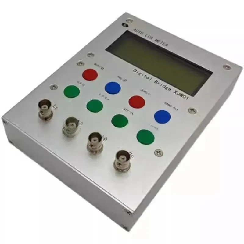 XJW01 Digital LCR Meter - Precision Resistance Inductance Capacitance ESR Tester (Complete Bridge Kit)