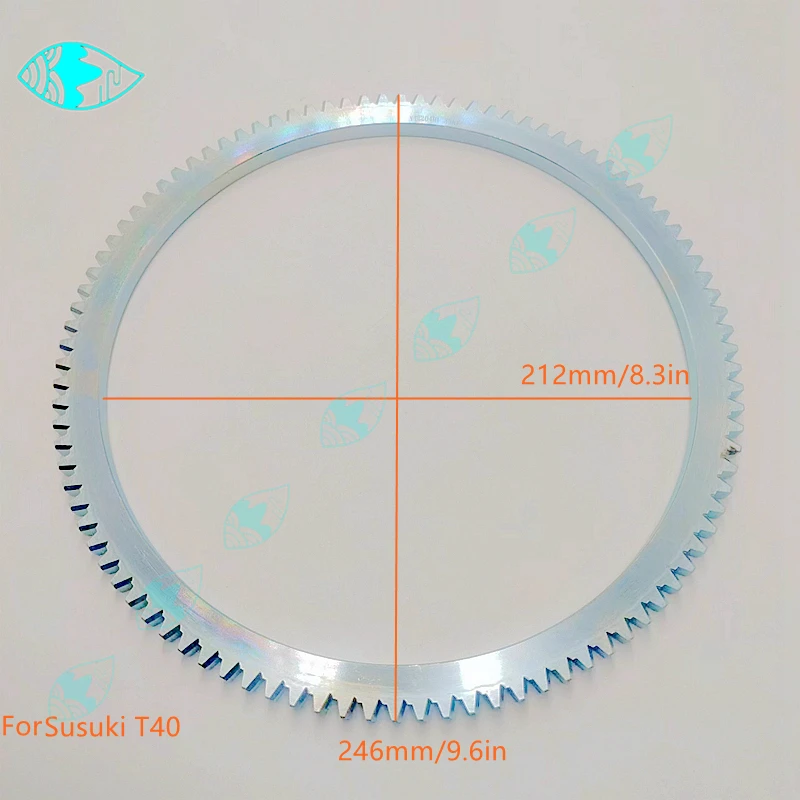 New Flywheel Crown Gear Ring For Suzuki Outboard Motor DT40 Boat Accessories