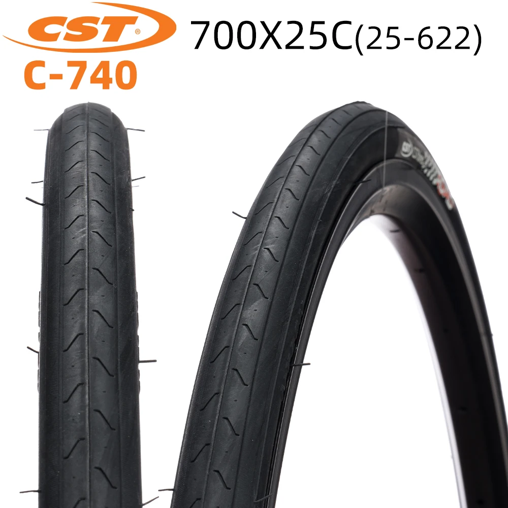 700X25C 25-622 CST C740 ROAD BICYCLE TIRE OF ROAD BIKE TYRE 700C 25C