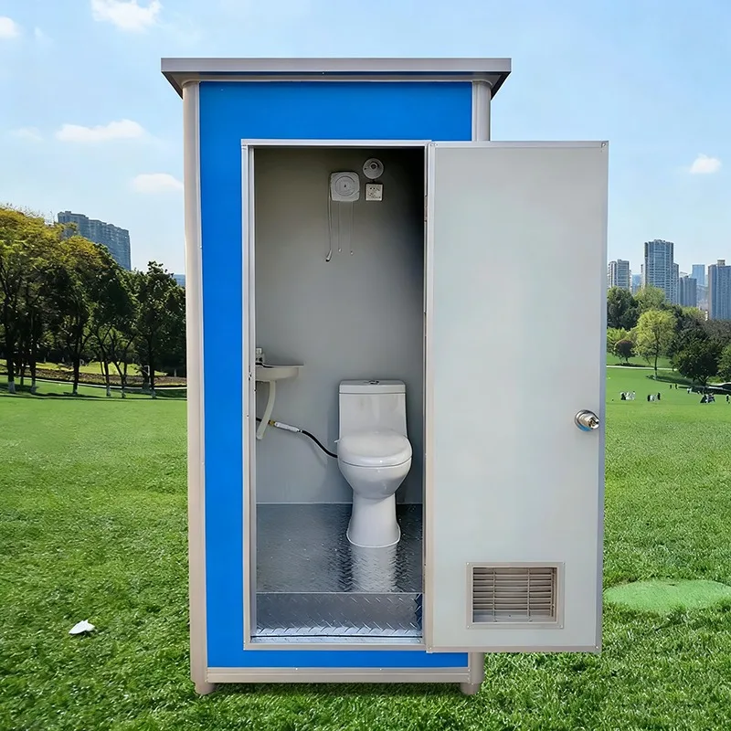 Modern Design Easy Assembly Light Steel Structure Mobile Mini Portable Eco-Friendly Outdoor Toilet Room House Public Toilet