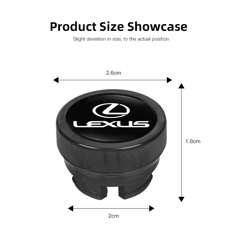 سيارة ولاعة السجائر الغبار برهان غطاء وقائي أخف زر لكزس FSPORT LBX NX RX 350h 450h ES UX 300e GS GX IS LS LX CT