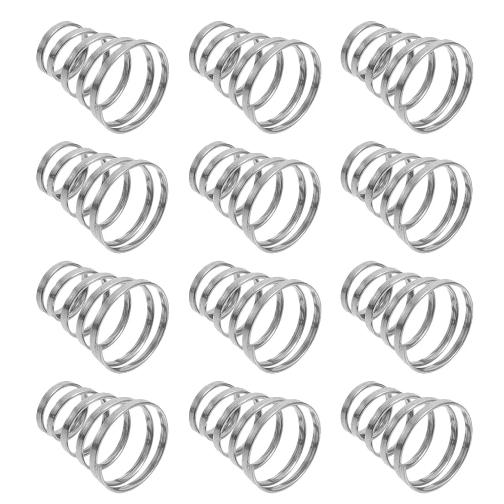 

12Pcs Bicycle Wheel Axle Springs Enhanced Shock Absorption Stainless Steel for Mtb Road Bike Quick Release System