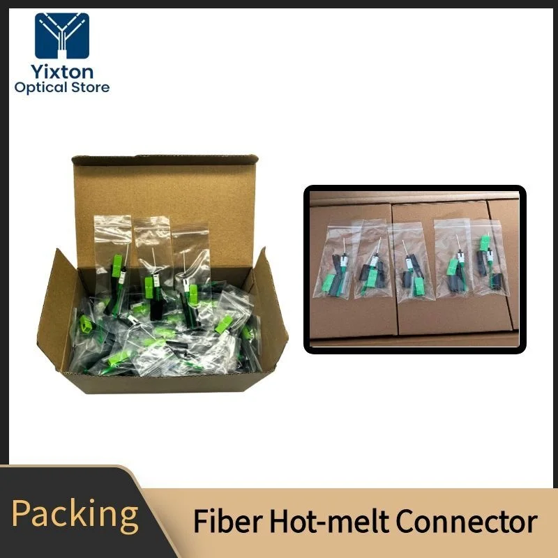 Optical Fiber Connector Hot-melt Quick Connector SC APC UPC Fast Adapter SC Splice On Connector Hot Connection FTTH
