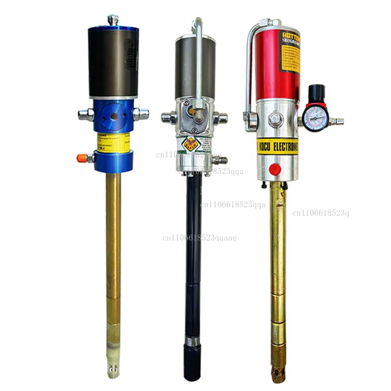 Pump Oiler Yellow Oil Barrel Big Head Yellow Oil Gun Keqiu High-pressure Pneumatic Butter Machine Head Yellow Oil