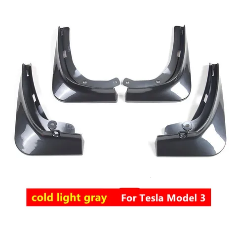 Брызговик из АБС-пластика для Tesla Model 3 2021 2022, 4 шт.