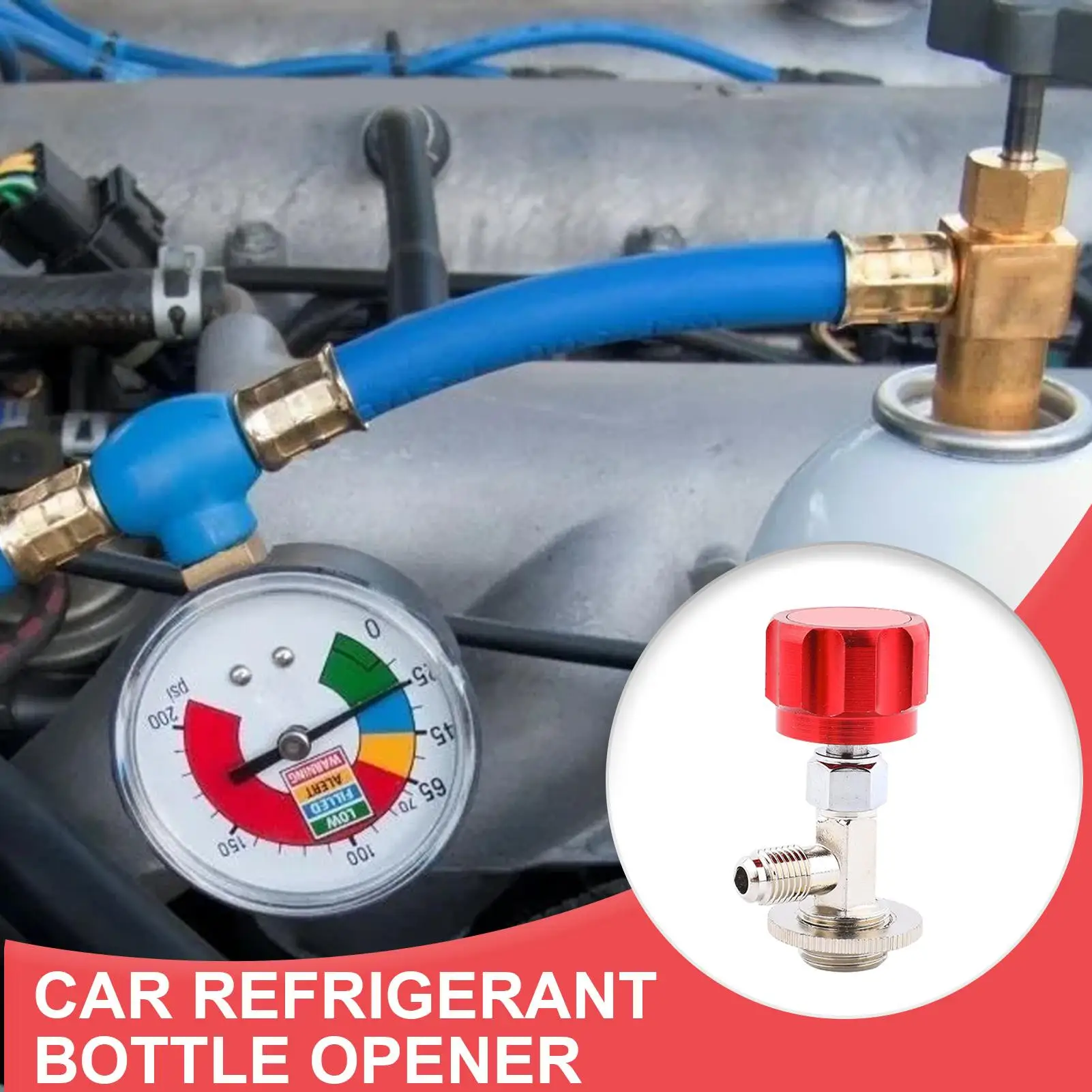 

Refrigerant Can Tap Refrigerant Can Opener Car Accessories Valve Tool For Air Conditioning Systems Automotive Truck Refilling
