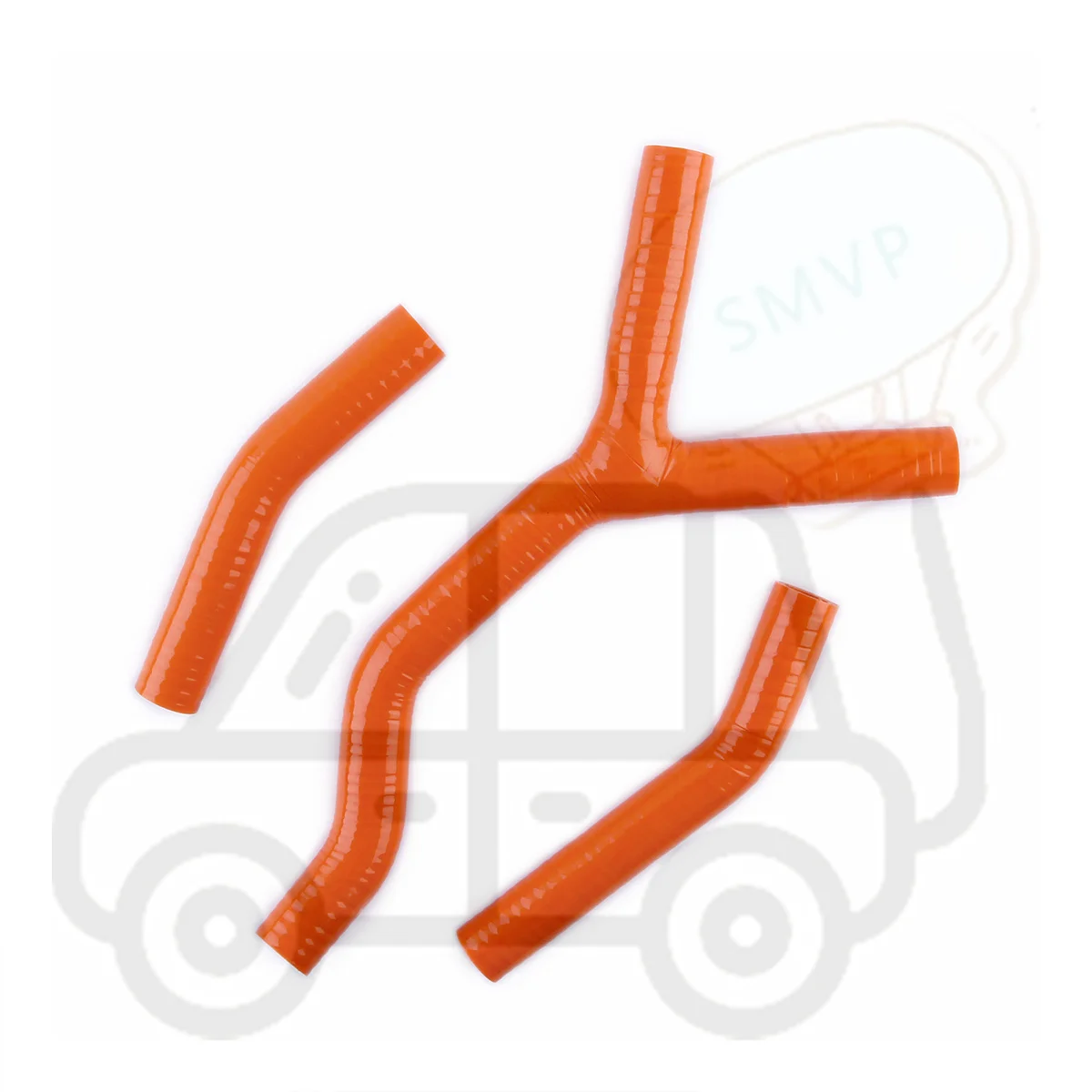 

ДЛЯ KTM 200/250/300 EXC/XC 2004 2005 2006 2007 запасные части, комплект верхних и нижних силиконовых шлангов охлаждающей жидкости радиатора, 3 шт.
