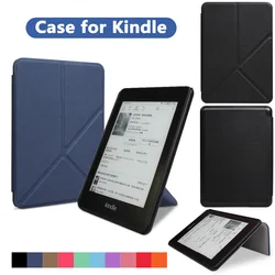 Składane etui stojące do Kindle Paperwhite Oasis 2022 2019 2018 2 3 4 5 7 8 9 10. 11. generacji 6 6.8 cala Pokrowiec Funda