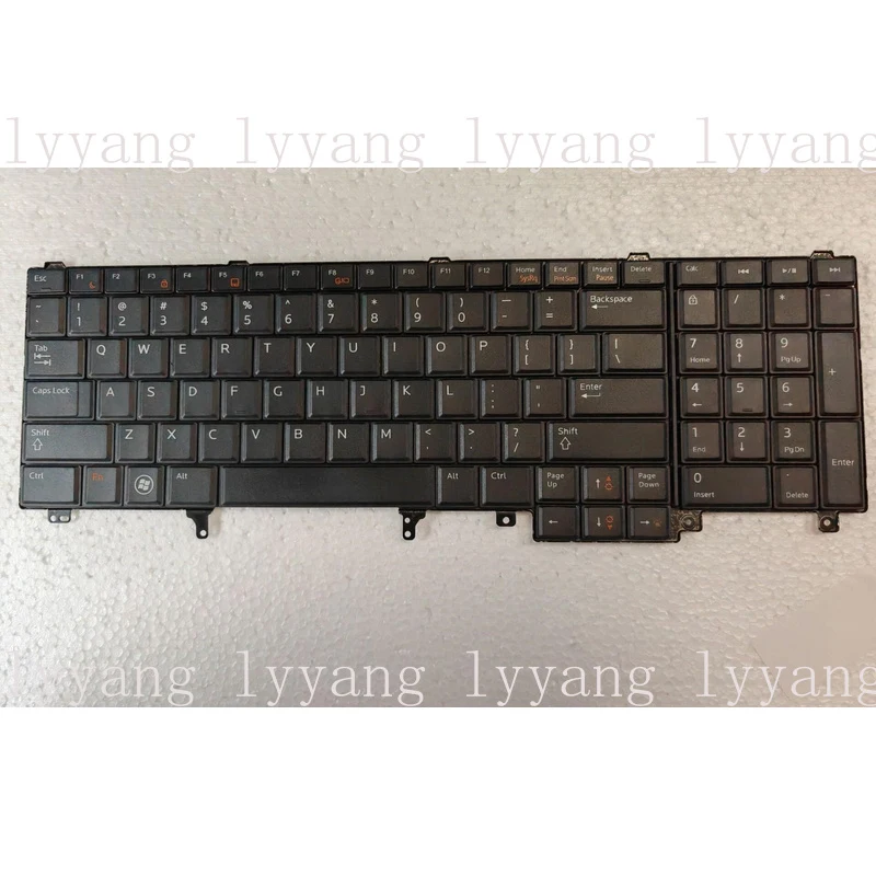 

f For Dell Latitude E6520 E6530 E6540 E5520 E5520M E5530 keyboard US No backlit
