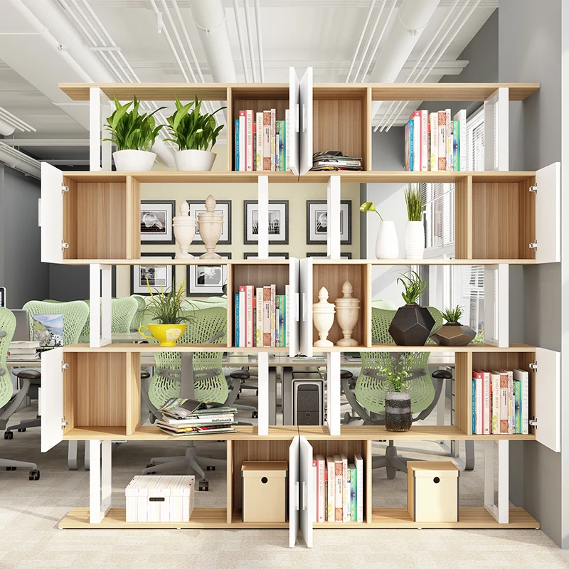Partition Shelf Cabinet Office Creative Living Room Modern Simple Layered Floor Iron Barber Shop Shelf