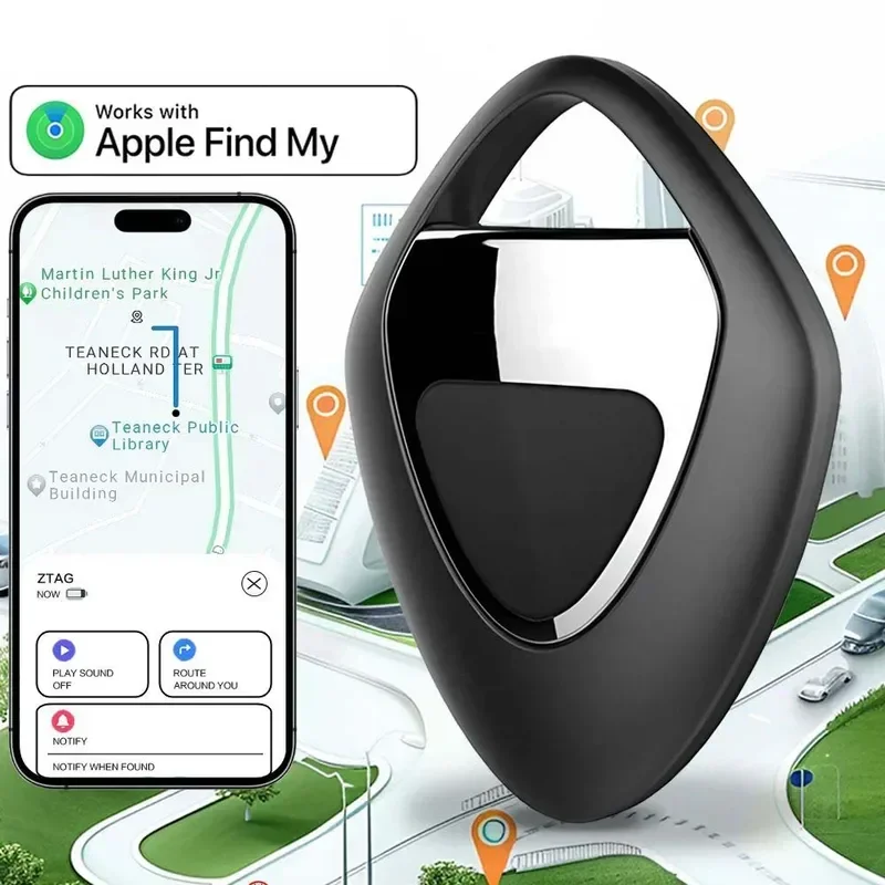 smart tag com bluetooth gps tracker para earbud bagagem ios ios seguranca finder smarttrack link apple find my key 01