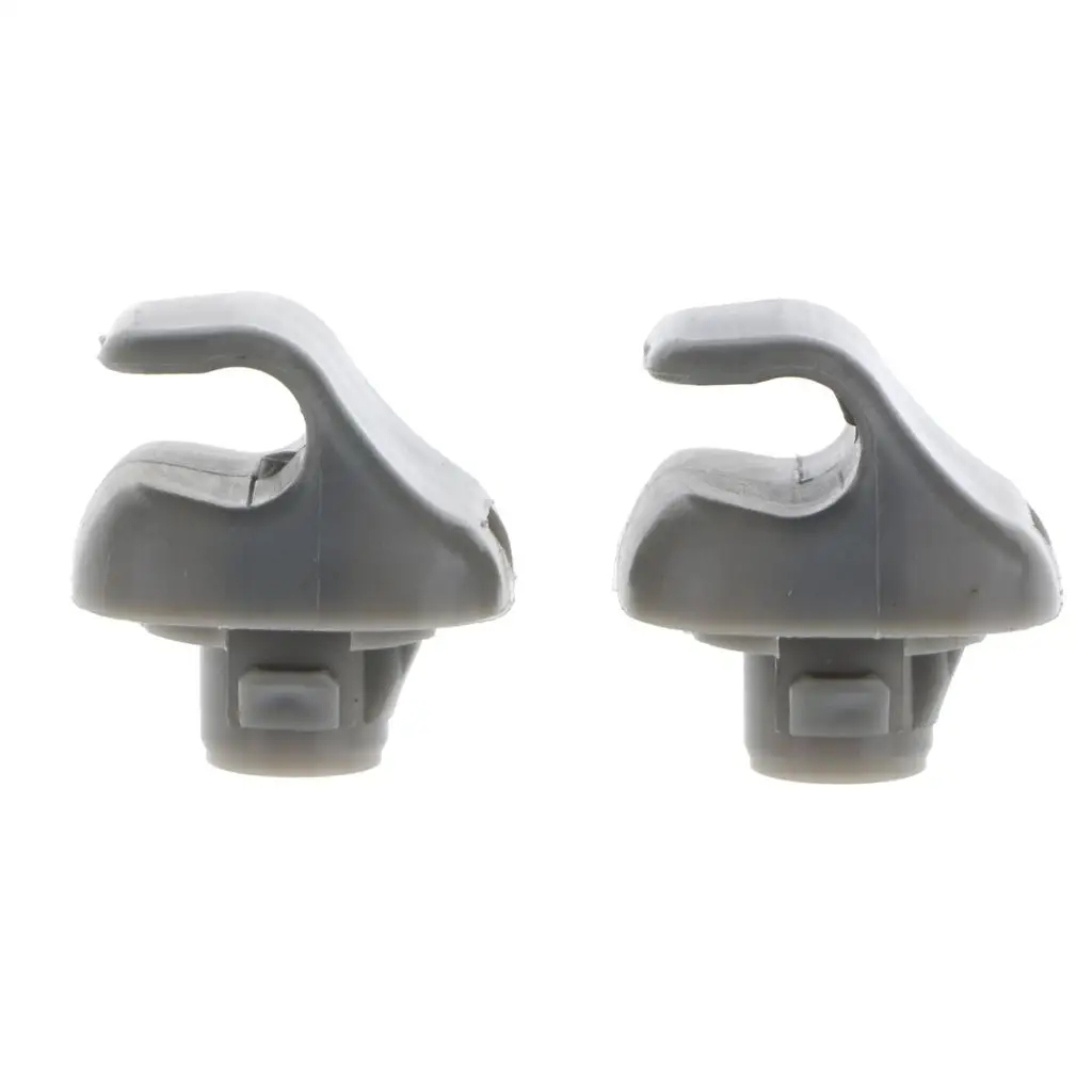 2pcs Car Accessory Sun Visor Hook Clips Clamps for Honda Accord Civic 1998-2011 Car Visor Clip Hook Holder 88217S01A01ZA