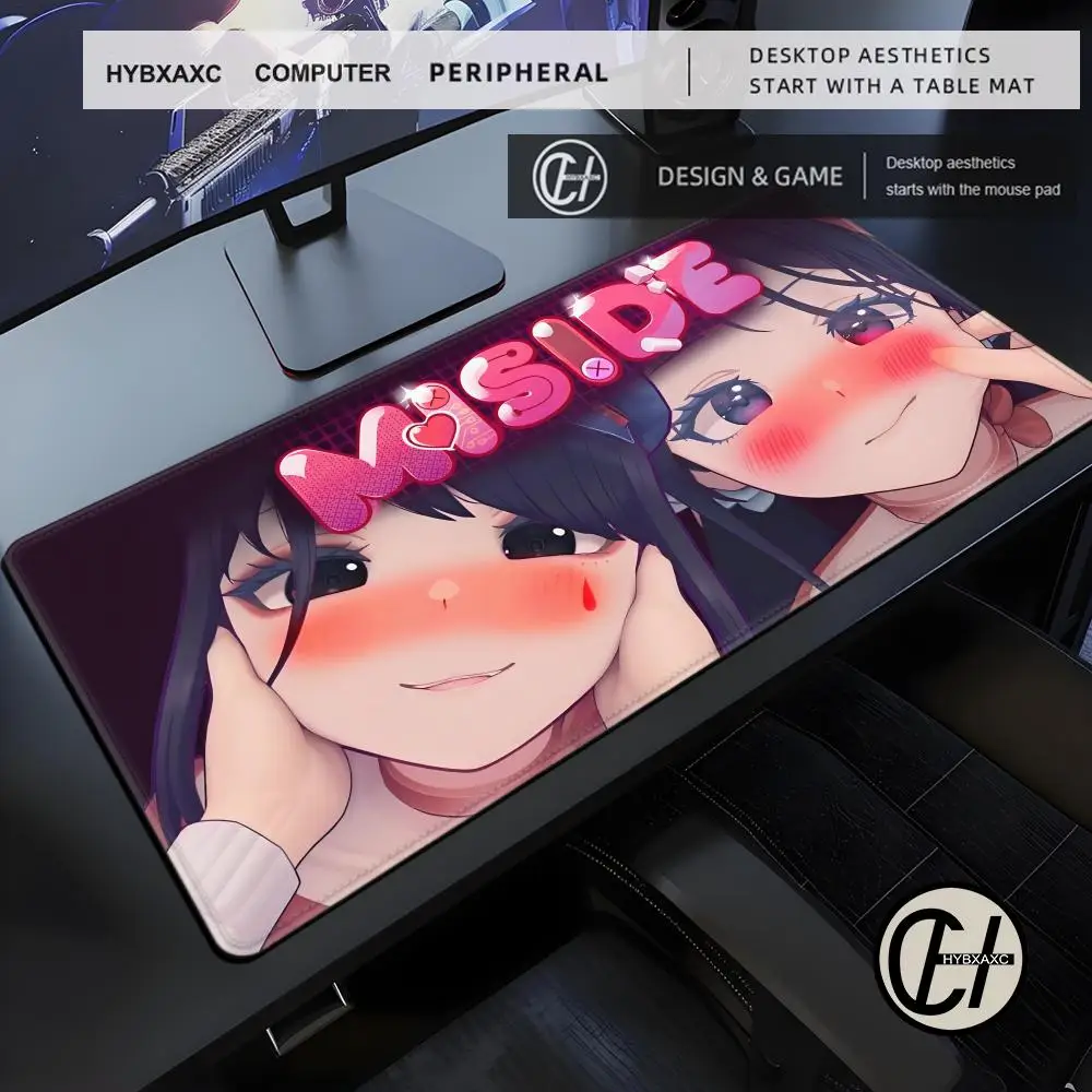 horror game girl MiSide Mouse Pad Keyboard Mousepad large 1200X600 mm Desk Mat PC Gamer Office Carpet Home Table pad