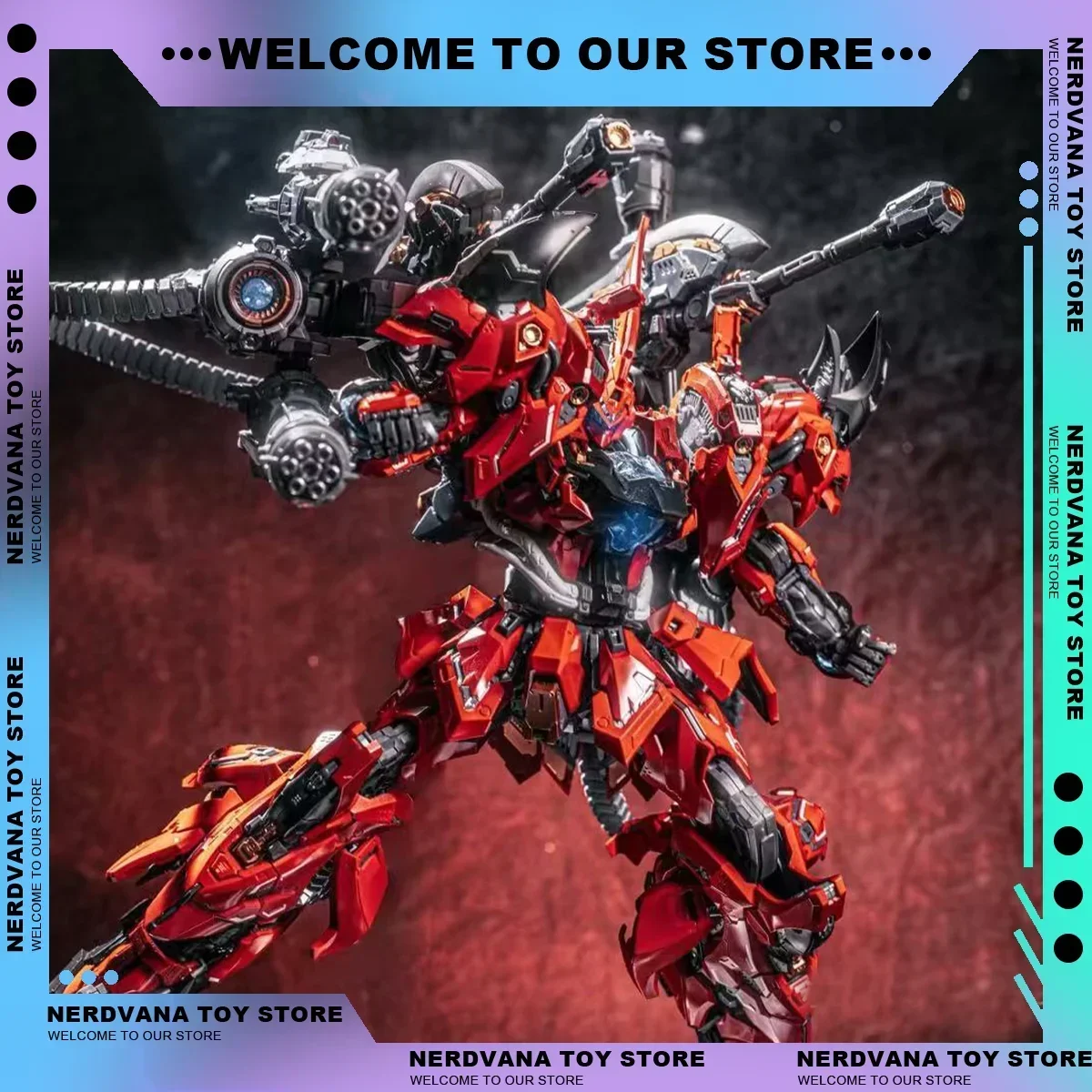 MG 1/100 Robot Model Kit IN ERA + RMD Designs Lizard Robot Action Figure Toy Action Figure Gift Robot Model Toys Kids Gk Figure