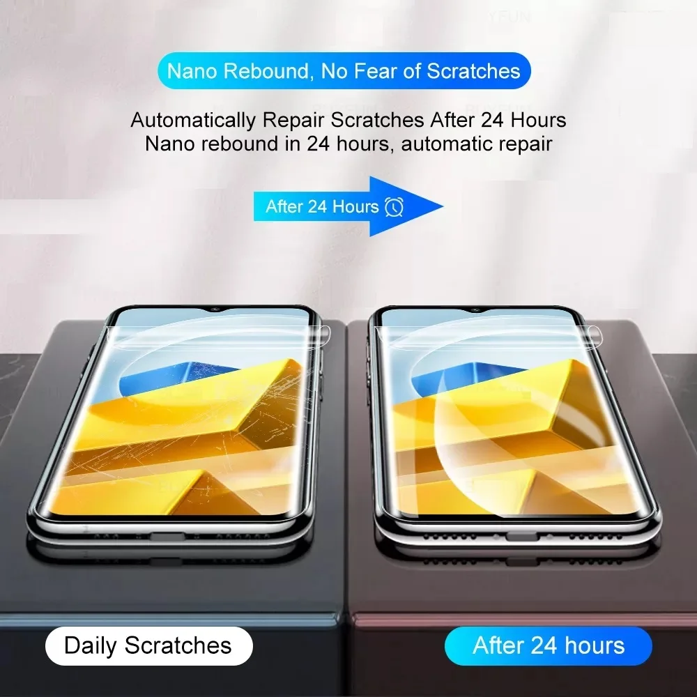 3 قطعة HD هيدروجيل فيلم لموتورولا G72 G84 G85 G64 G54 G32 حامي الشاشة لموتورولا حافة 40 30 الترا 50 برو 60 فيلم الانصهار