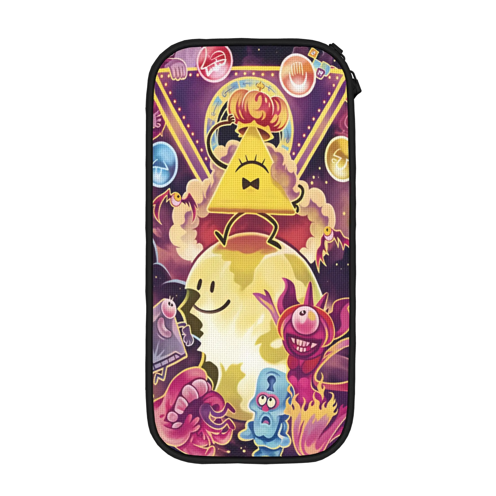 G-Gravity Falls Lunch Bag Bill Cipher Fun Lunch Box Men Picnic Portable Insulated Cooler Bag Waterproof Graphic Tote Food Bags