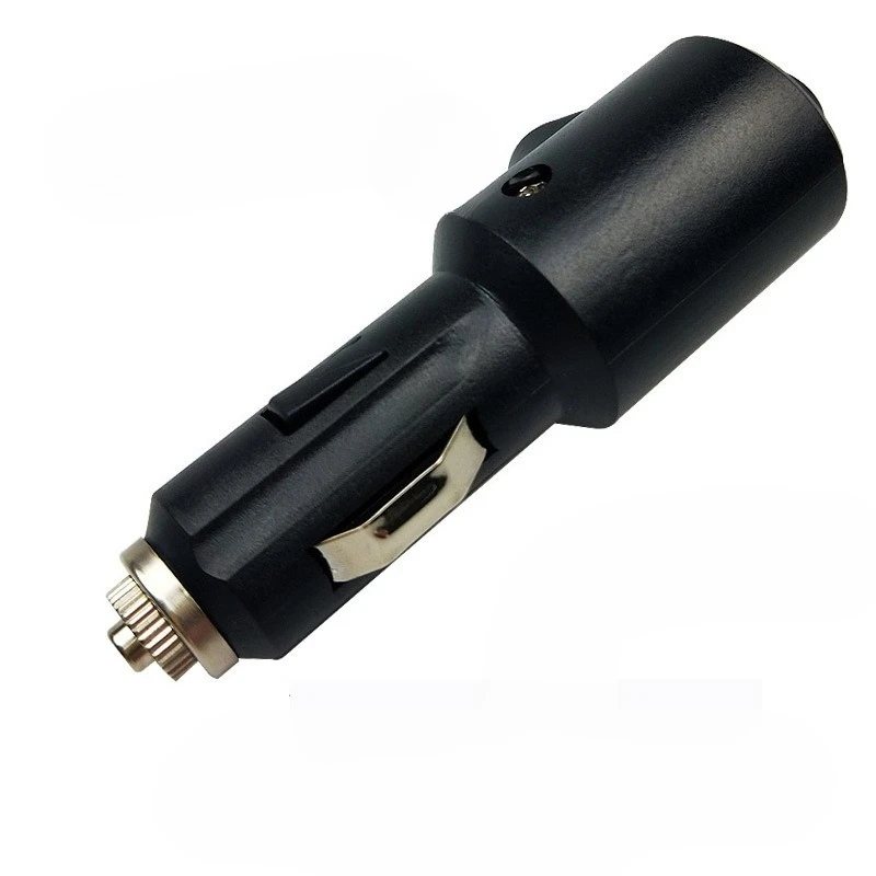 5Pcs Nylon Glass Fiber 10A High Current Cigarette Lighter Plug with ON/OFF Switch