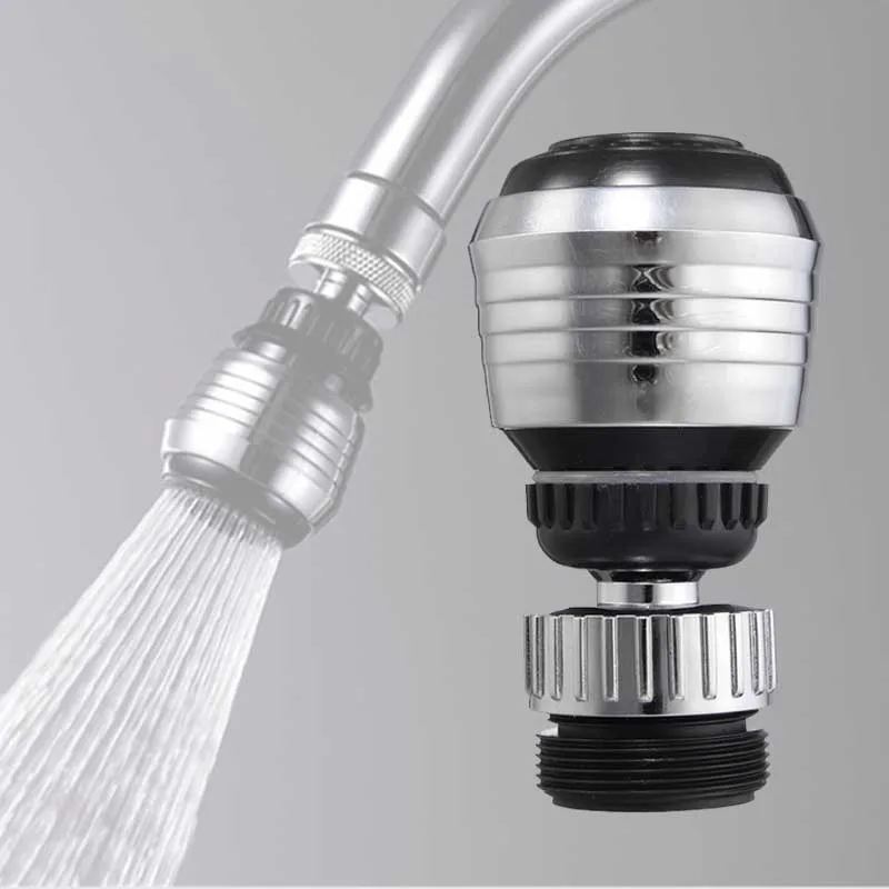 360 stopni obrót wody perlator kran Adapter dyfuzor obrotowa bateria dysza Adapter do filtra akcesoria do kuchni domowej