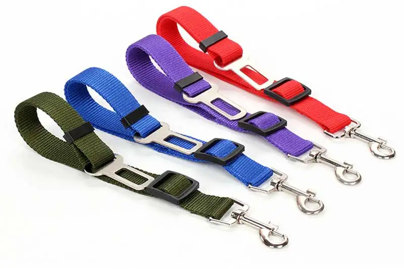 Verstellbarer Sicherheitsgurt für Haustiere (Katze/Hund) im Auto, Fahrzeug-Hundegurt mit Clip, Sicherheitsleine, Hundehalsband, Hundezubehör – Detail 4