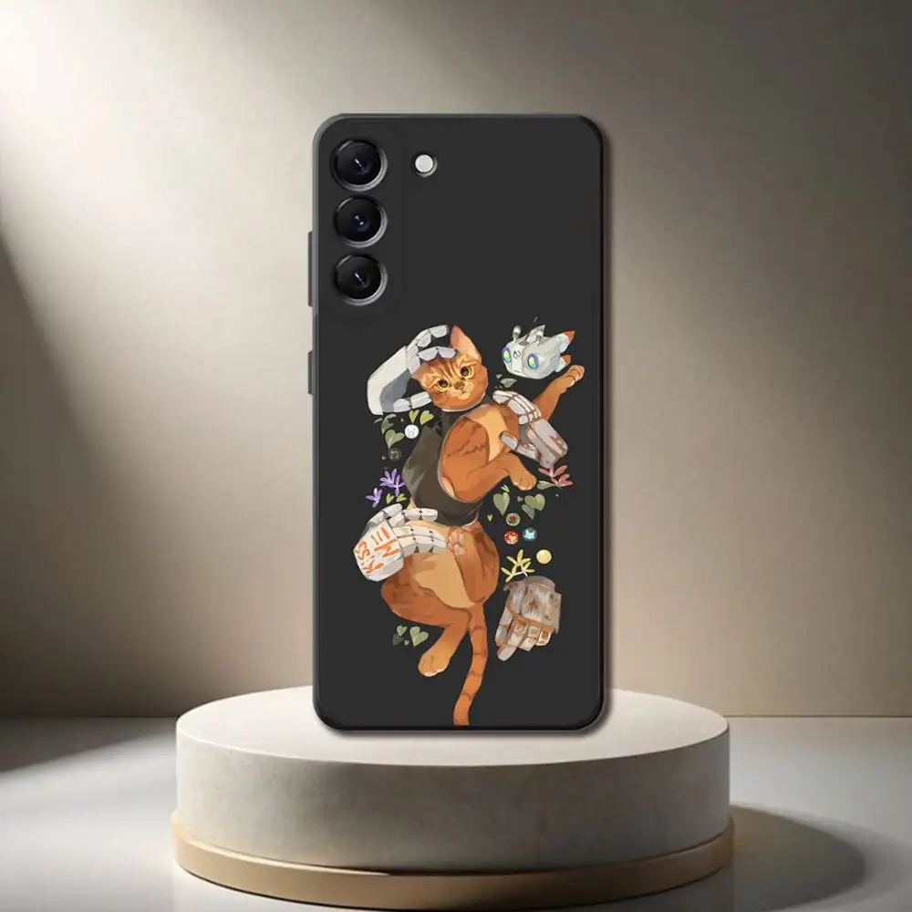 Anime S-Shiina Mashiro Phone Case For Samsung Galaxy A 73,72,51,53,52,71,22,5G,Note,J7,8,9 Soft Black Cover