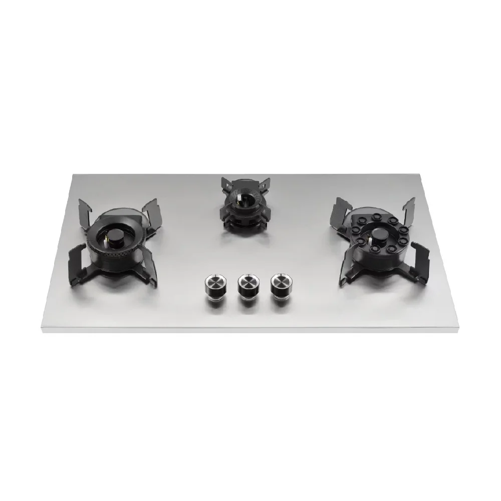 ALK 3 burner Built in Smart Happy Home Portable Gas Stove with Stainless Steel for Home