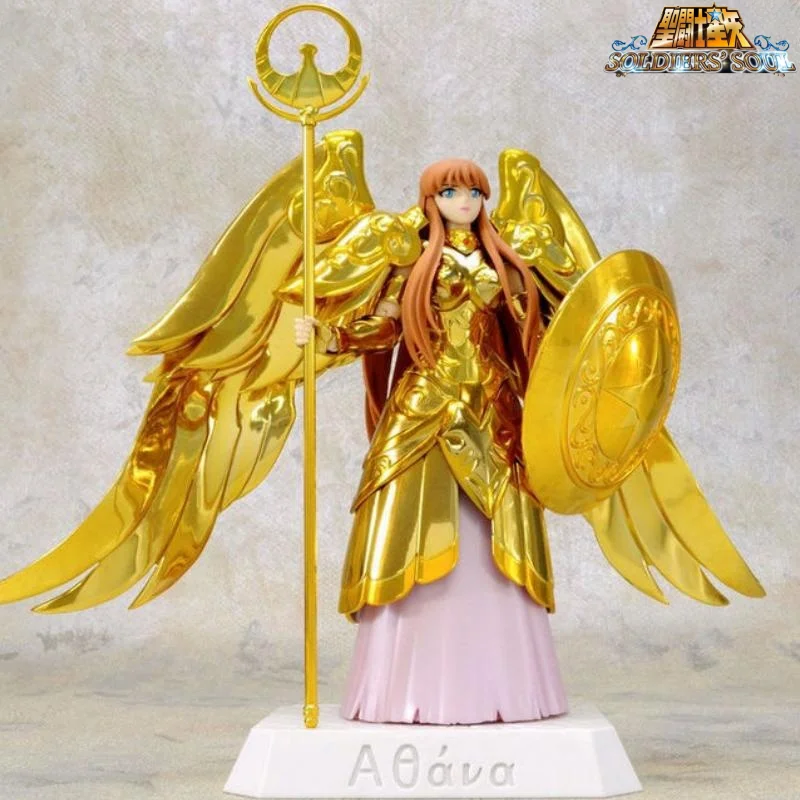 Japan Anime Saint Seiya Original Bandai Tamashii Nations Saint Cloth Myth Action Figure - Athena In Stock Toy Kids Gifts