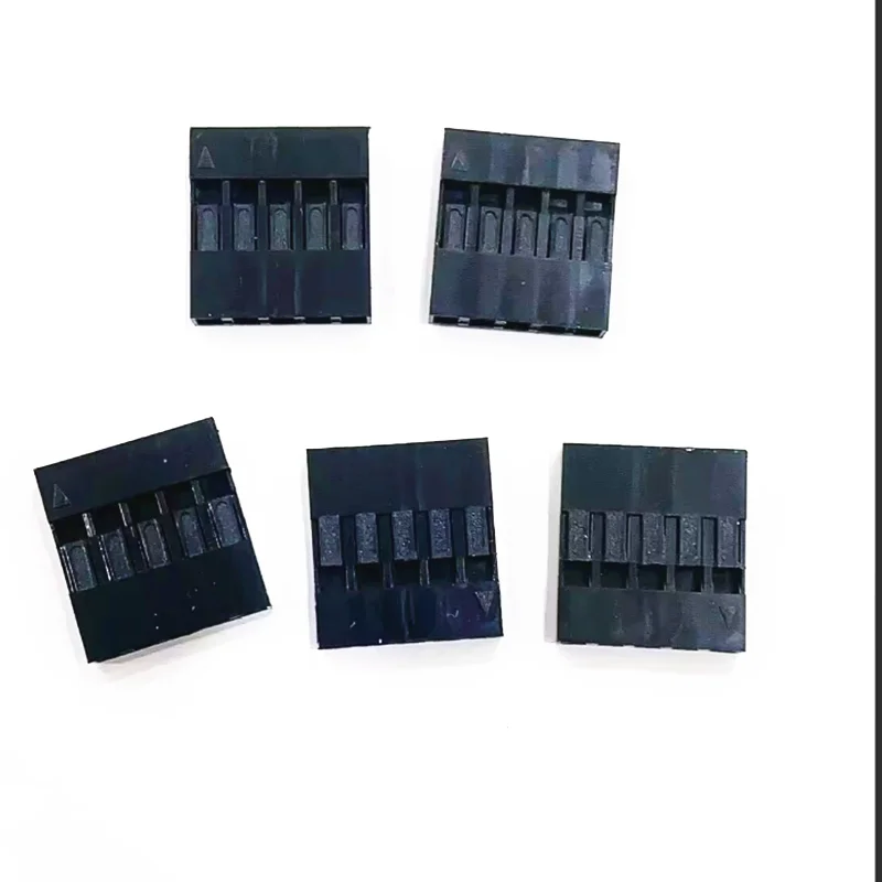 200pcs 2.54mm Pitch 1P Dupont Housing Plastic Shell Terminal 1Pin Jumper Wire Housing Connector