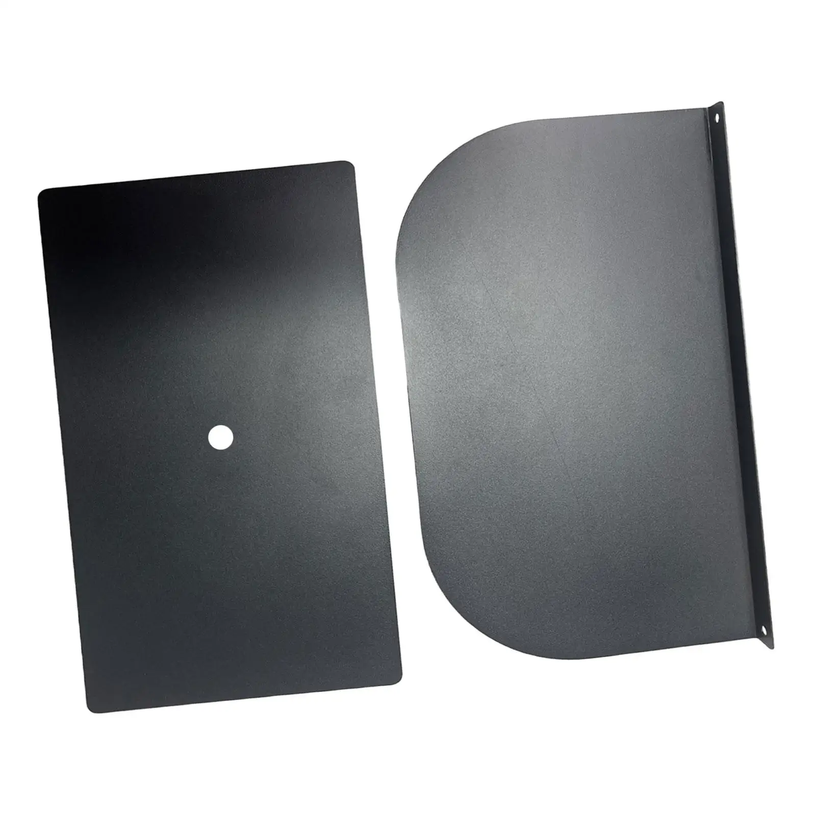 Monitor Mount Base Plate Steel Bracket for Glass Table Top Stand Support 11 Inch Size
