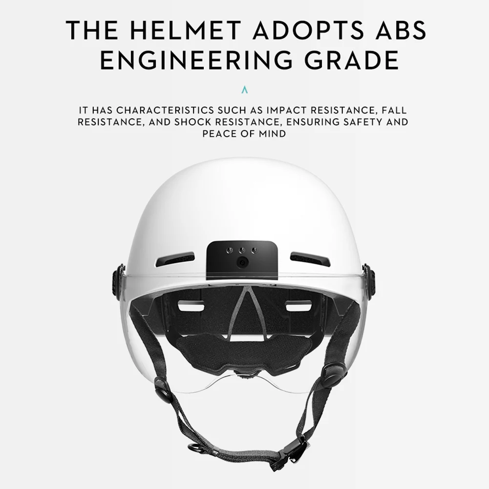 خوذة كاميرا مسجل 1080P 30FPS دراجة خوذات الدرجات البخارية كاميرات المضادة للاهتزاز المدمج في 1300mah لركوب الدراجات والتزلج