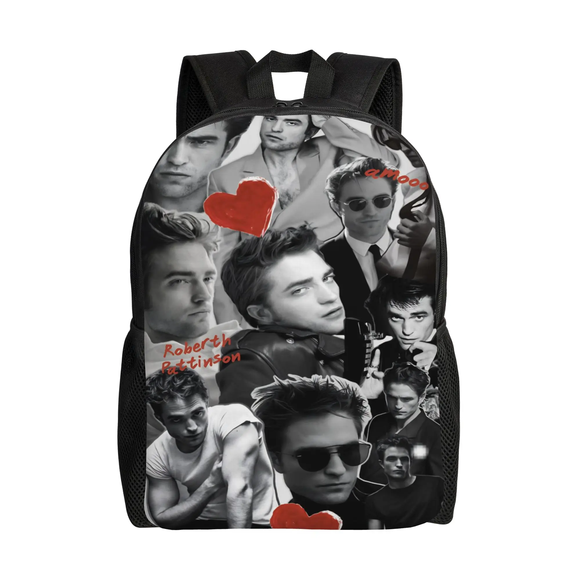 The Twilight Saga Movie Casual Backpack Outdoor High School Business Edward Vampire Daypack for Men Women Laptop Shoulder Bag