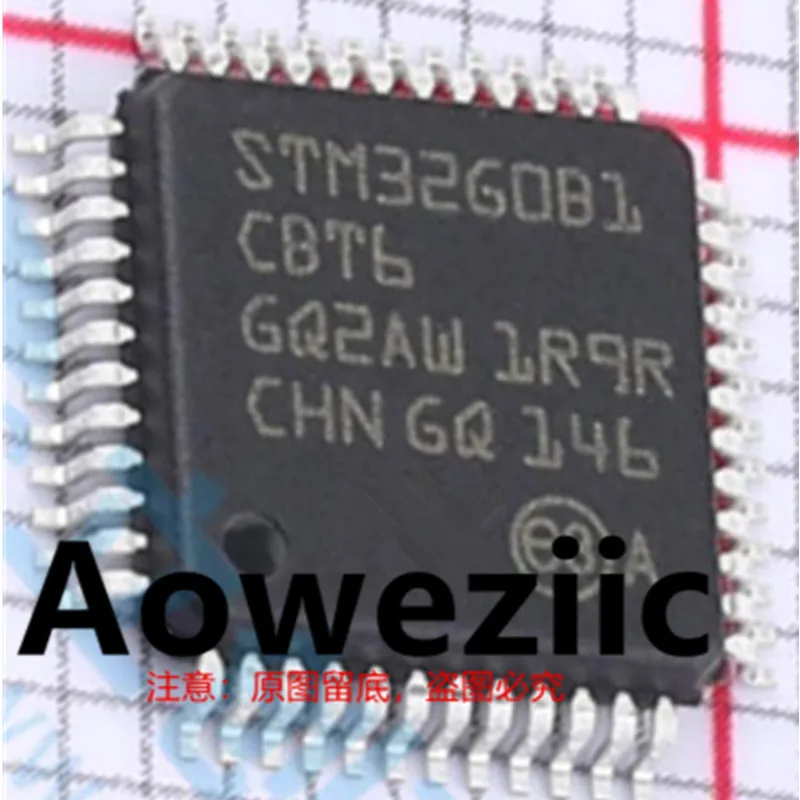 Aoweziic-microcontrolador MCU de 32 bits, STM32G0B1CBT6, LQFP-48, Original, importado, + 100 2023, nuevo