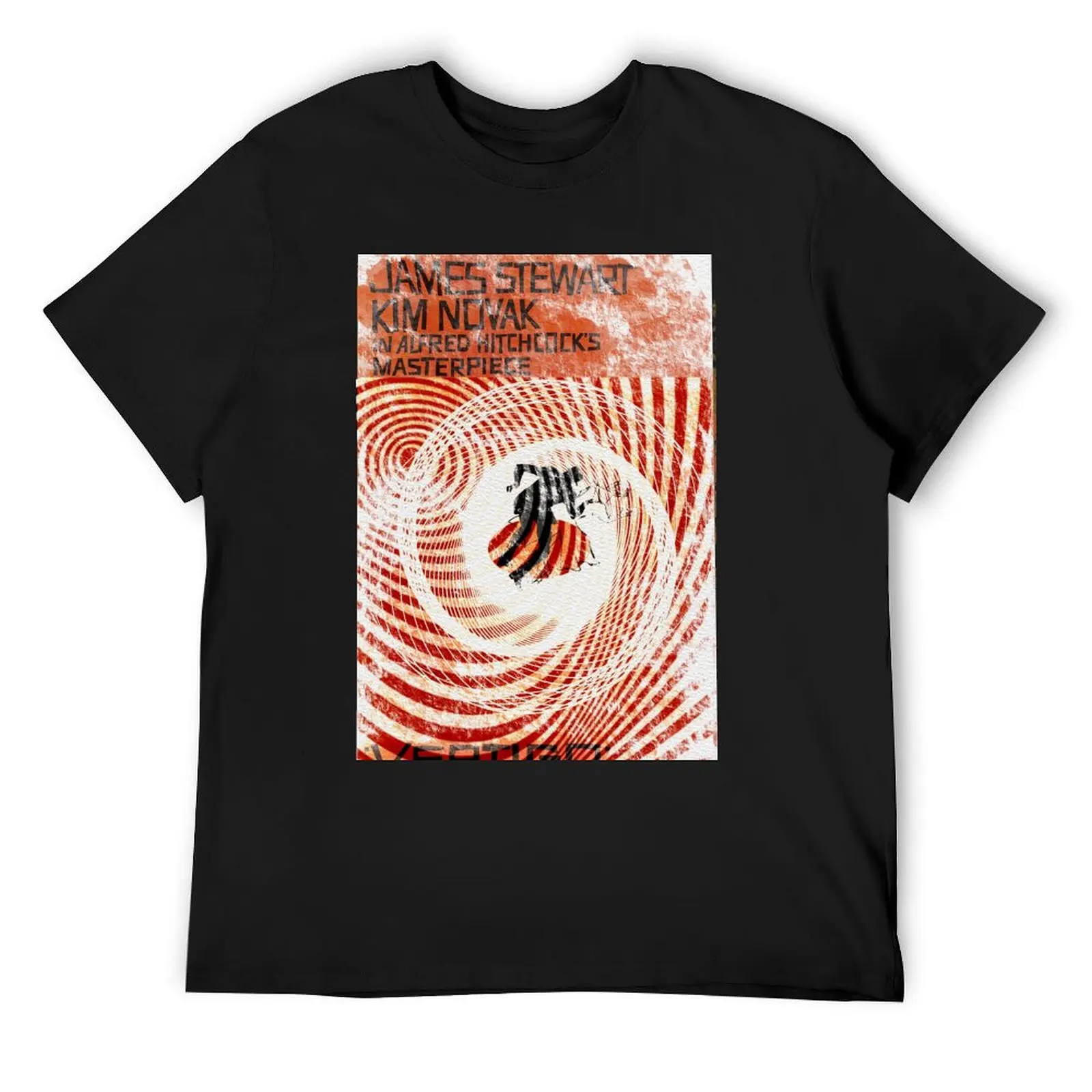 Watercolor poster of the film Vertigo. T-Shirt cute tops designer shirts mens t shirt