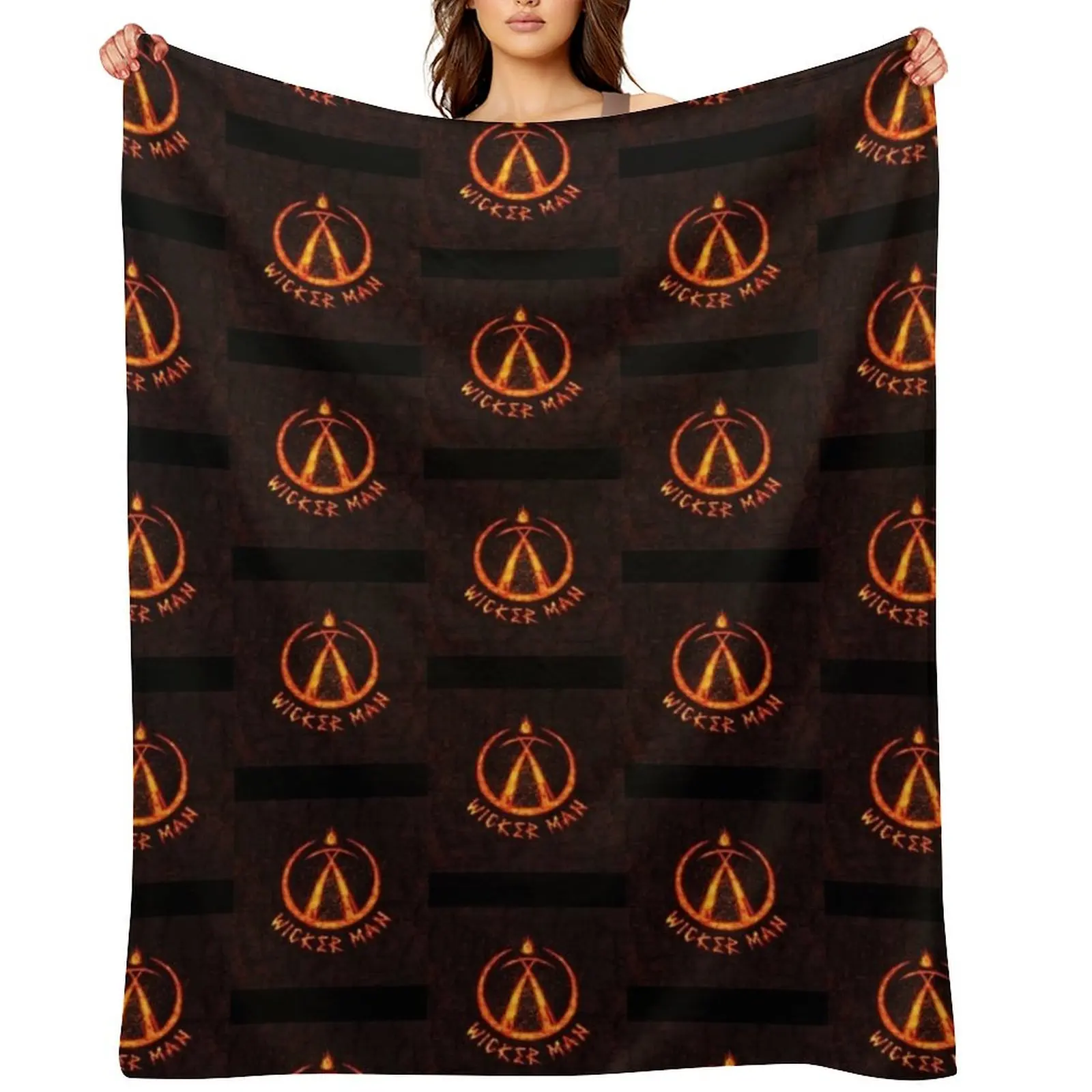 

Wicker man Throw Blanket Baby Single Stuffeds Winter beds Blankets