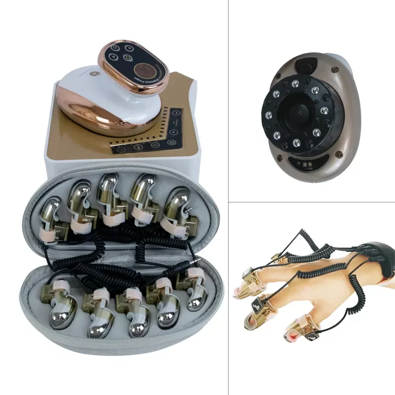 Diamond Finger EMS-Gesichtsmaschine: Mini-Mikrostromgerät zur Muskelstimulation und Facelifting