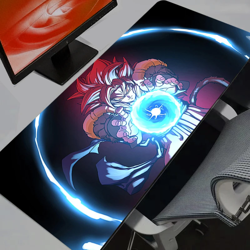 

Коврик для мыши DBZ Dragon Ball Z Коврик для мыши Аниме Геймер Большой ковер Планшет Varmilo Ковер для клавиатуры Kawaii Игровые аксессуары Коврик для мыши