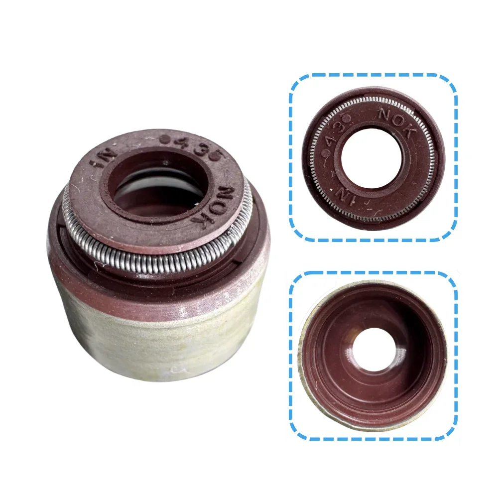 4pcs Original Valve Stem Seal Oil Seal For Kazuma Xinyang 500 Jaguar 192mr-1003019 Kazuma Stels Panda 500cc Lu017548
