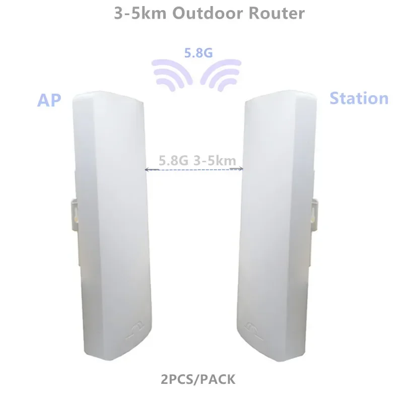 9344 9331 254 칩셋 와이파이 라우터, CPE 장거리 300 Mbps5.8G 야외 AP 브리지 클라이언트 라우터 리피터, 3-5km