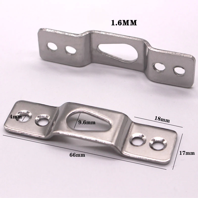 Stainless steel reinforced hidden wall-mounted decorative large canvas background frame with spring-loaded hanging system