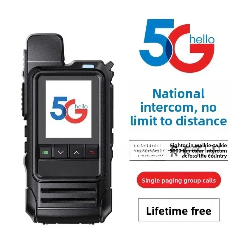 

NEW 5G National Walkie-talkie 5000 Kilometers Outdoor Handheld Card Public Network Ultra-long-distance Fleet Logistics Devic 1
